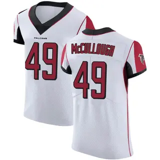 Elite Liam McCullough Men's Atlanta Falcons Jersey - White