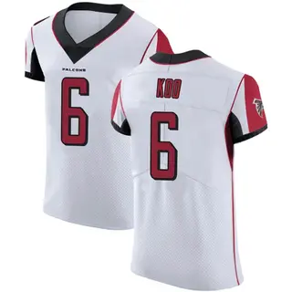 Elite Younghoe Koo Men's Atlanta Falcons Jersey - White