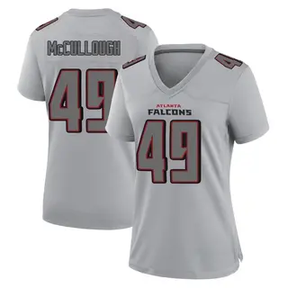 Game Liam McCullough Women's Atlanta Falcons Atmosphere Fashion Jersey - Gray