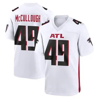 Game Liam McCullough Youth Atlanta Falcons Jersey - White