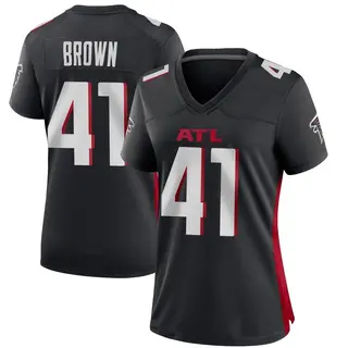 Game Spencer Brown Women's Atlanta Falcons Alternate Jersey - Black