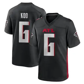 Game Younghoe Koo Men's Atlanta Falcons Alternate Jersey - Black