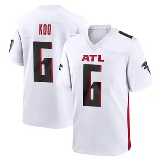 Game Younghoe Koo Men's Atlanta Falcons Jersey - White