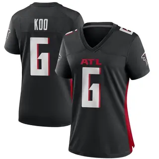 Game Younghoe Koo Women's Atlanta Falcons Alternate Jersey - Black