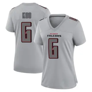 Game Younghoe Koo Women's Atlanta Falcons Atmosphere Fashion Jersey - Gray