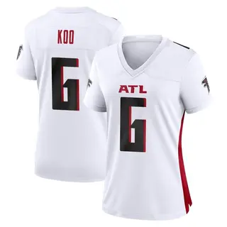 Game Younghoe Koo Women's Atlanta Falcons Jersey - White