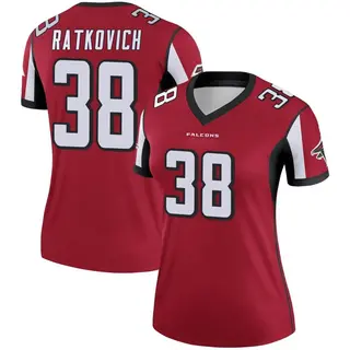 Legend Clint Ratkovich Women's Atlanta Falcons Jersey - Red