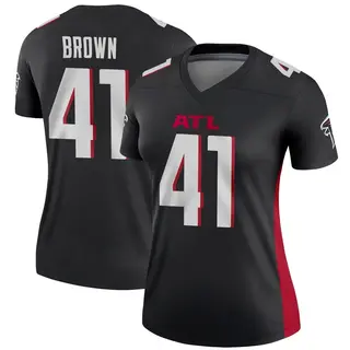 Legend Spencer Brown Women's Atlanta Falcons Jersey - Black