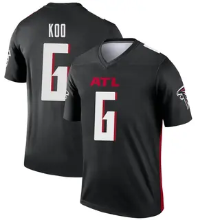 Legend Younghoe Koo Men's Atlanta Falcons Jersey - Black