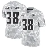 Limited Clint Ratkovich Men's Atlanta Falcons 2024 Salute to Service Jersey - Arctic Camo