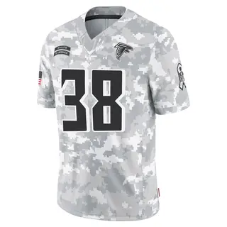 Limited Clint Ratkovich Men's Atlanta Falcons 2024 Salute to Service Jersey - Arctic Camo