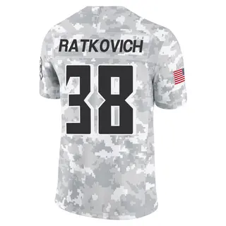 Limited Clint Ratkovich Men's Atlanta Falcons 2024 Salute to Service Jersey - Arctic Camo