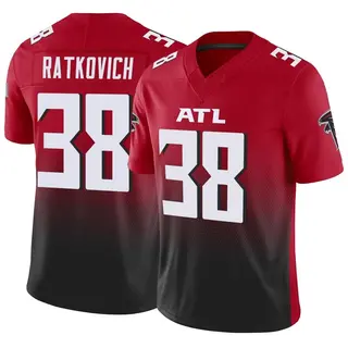 Limited Clint Ratkovich Men's Atlanta Falcons Vapor F.U.S.E. Jersey - Red