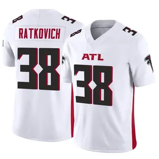 Limited Clint Ratkovich Men's Atlanta Falcons Vapor F.U.S.E. Jersey - White