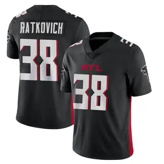 Limited Clint Ratkovich Men's Atlanta Falcons Vapor Untouchable Jersey - Black