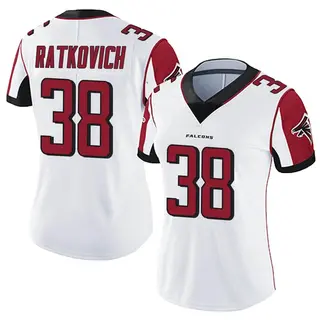 Limited Clint Ratkovich Women's Atlanta Falcons Vapor Untouchable Jersey - White