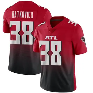 Limited Clint Ratkovich Youth Atlanta Falcons Vapor 2nd Alternate Jersey - Red