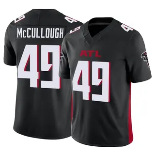 Limited Liam McCullough Men's Atlanta Falcons Vapor F.U.S.E. Jersey - Black