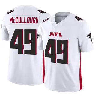 Limited Liam McCullough Men's Atlanta Falcons Vapor F.U.S.E. Jersey - White