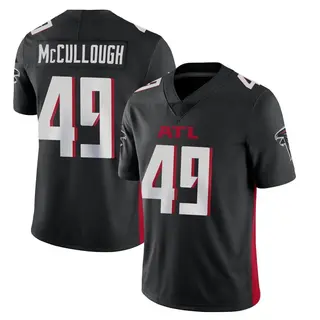 Limited Liam McCullough Men's Atlanta Falcons Vapor Untouchable Jersey - Black