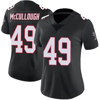 Limited Liam McCullough Women's Atlanta Falcons Vapor Untouchable Jersey - Black