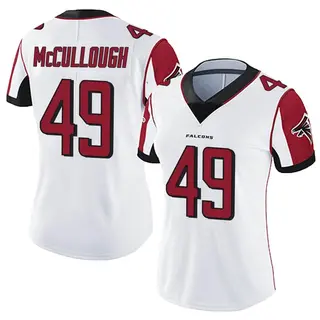 Limited Liam McCullough Women's Atlanta Falcons Vapor Untouchable Jersey - White