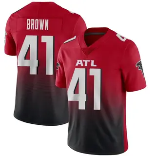 Limited Spencer Brown Men's Atlanta Falcons Vapor 2nd Alternate Jersey - Red