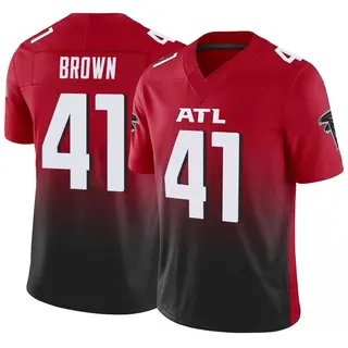 Limited Spencer Brown Men's Atlanta Falcons Vapor F.U.S.E. Jersey - Red