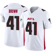 Limited Spencer Brown Men's Atlanta Falcons Vapor F.U.S.E. Jersey - White