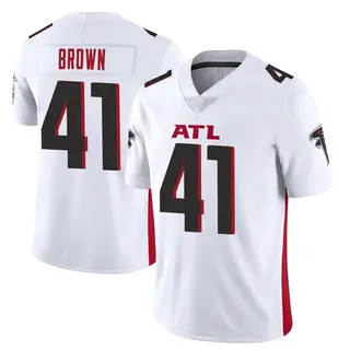 Limited Spencer Brown Men's Atlanta Falcons Vapor Untouchable Jersey - White