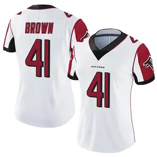 Limited Spencer Brown Women's Atlanta Falcons Vapor Untouchable Jersey - White