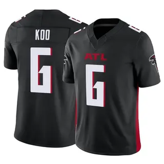 Limited Younghoe Koo Men's Atlanta Falcons Vapor F.U.S.E. Jersey - Black