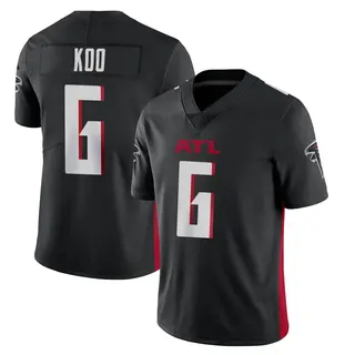 Limited Younghoe Koo Men's Atlanta Falcons Vapor Untouchable Jersey - Black