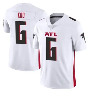 Limited Younghoe Koo Men's Atlanta Falcons Vapor Untouchable Jersey - White