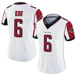 Limited Younghoe Koo Women's Atlanta Falcons Vapor Untouchable Jersey - White